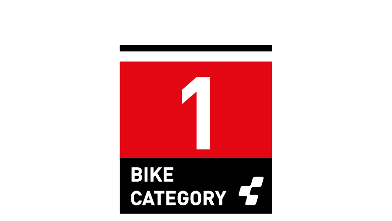 CUBE Bike Category 1: Piktogramm